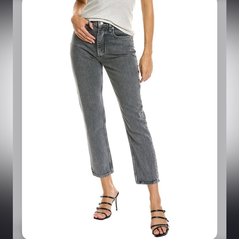 Rag and Bone Nina‎ High Rise Cigarette Gray